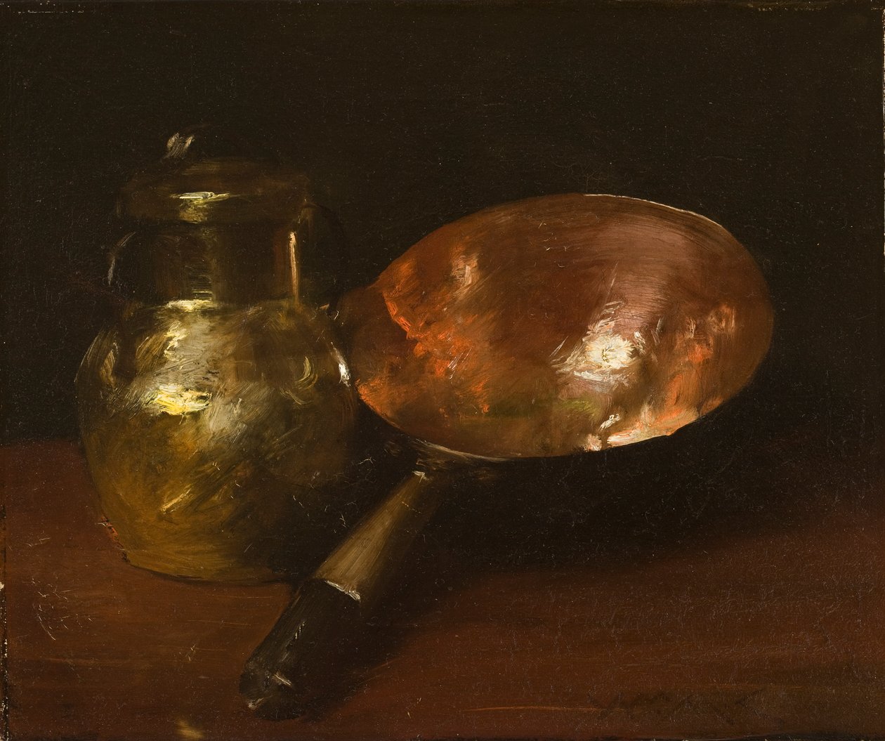Zátiší v mědi, 1890-93 od William Merritt Chase