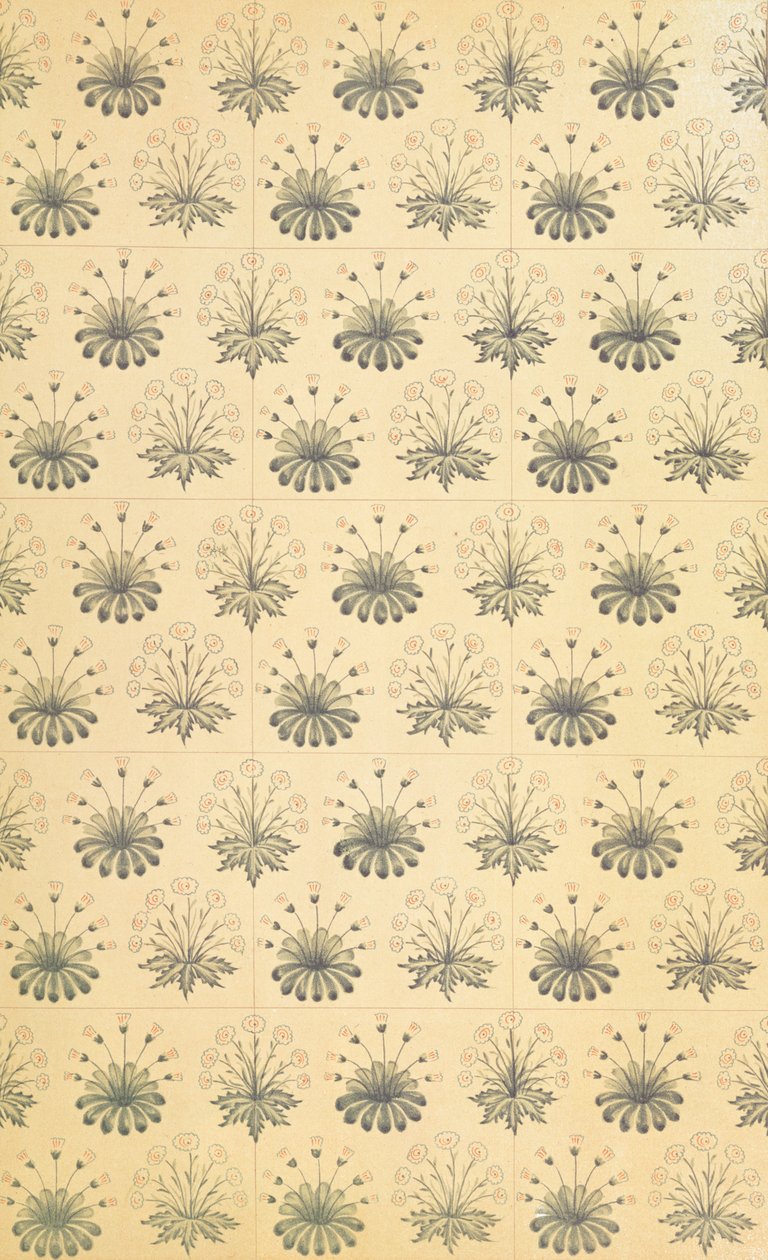 Arts and Crafts design (textil) od William Morris