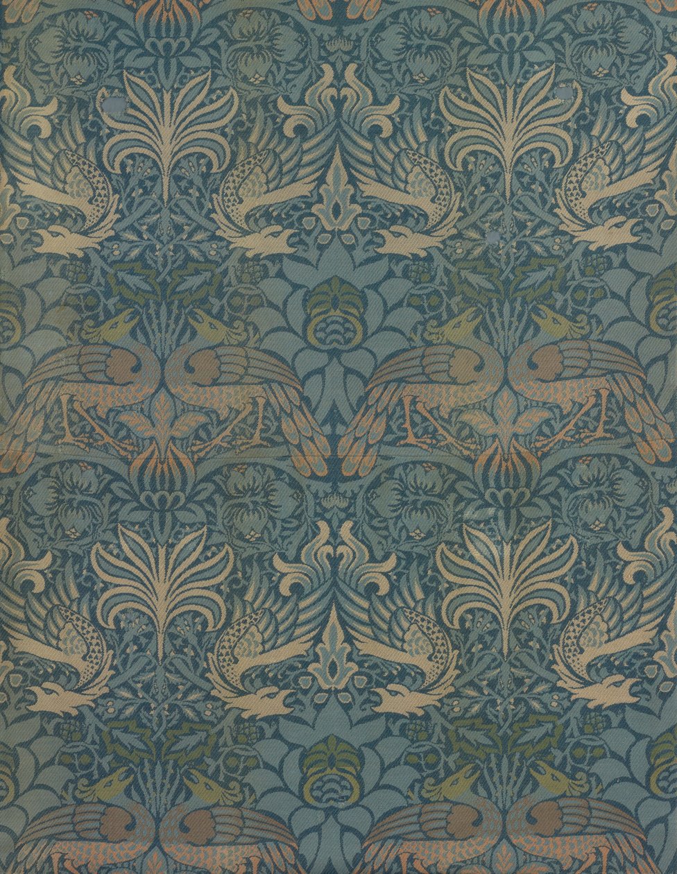 Panel s názvem Peacock and Dragon od William Morris