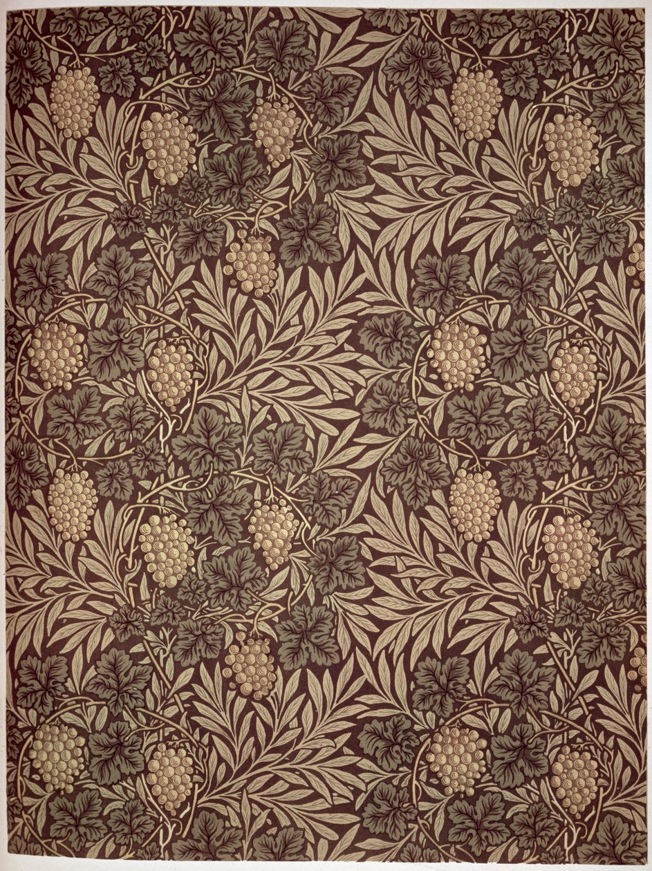 Design tapety "Vine", 1873 od William Morris