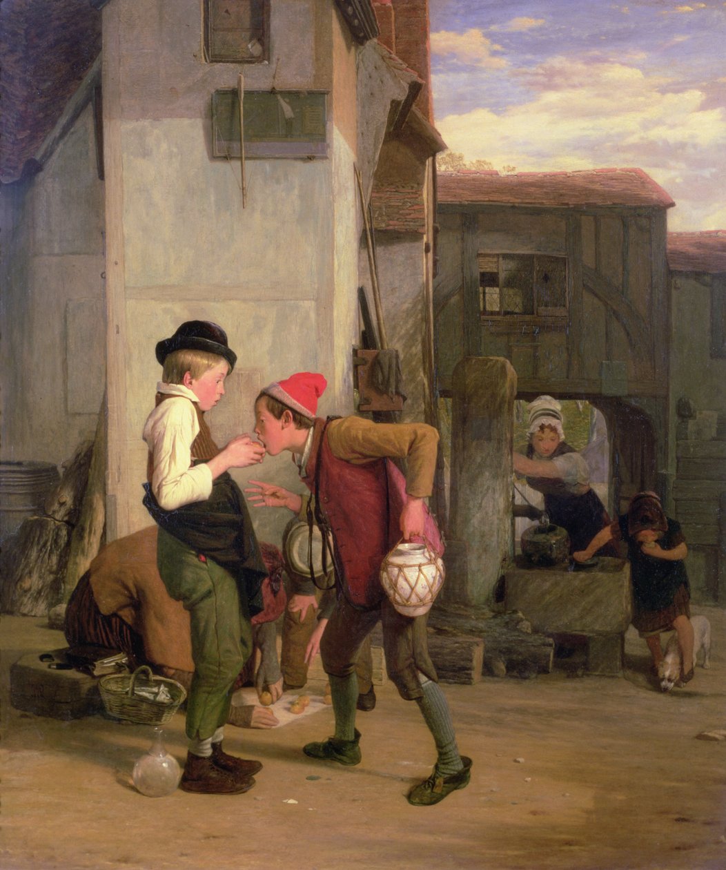 Půjčování soust od William Mulready