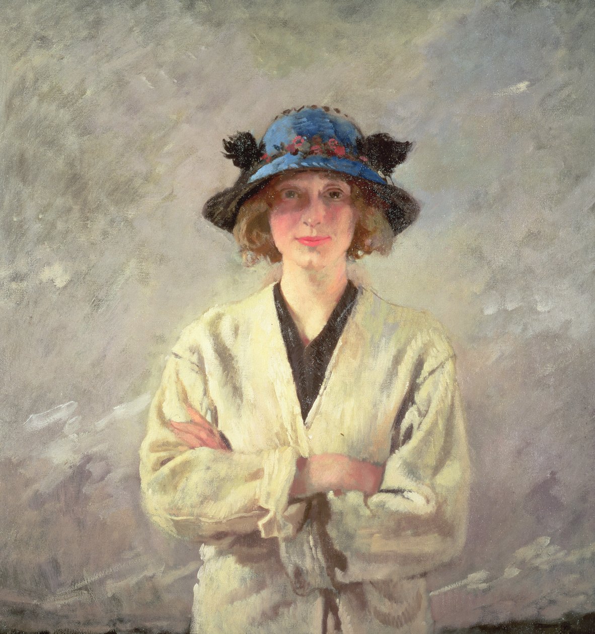 Dívka v bílých šatech od William Orpen