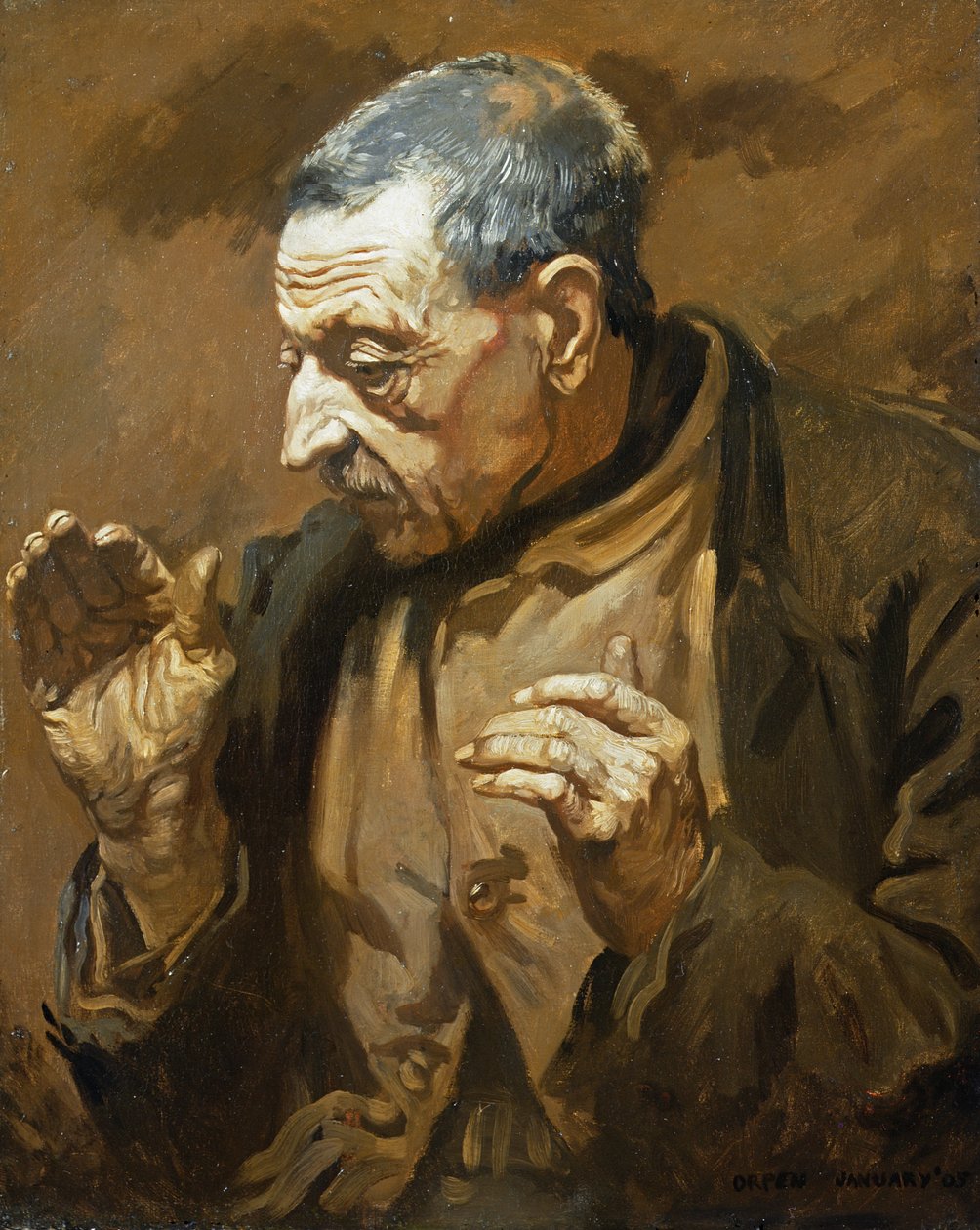 Flycatcher, 1905 od William Orpen
