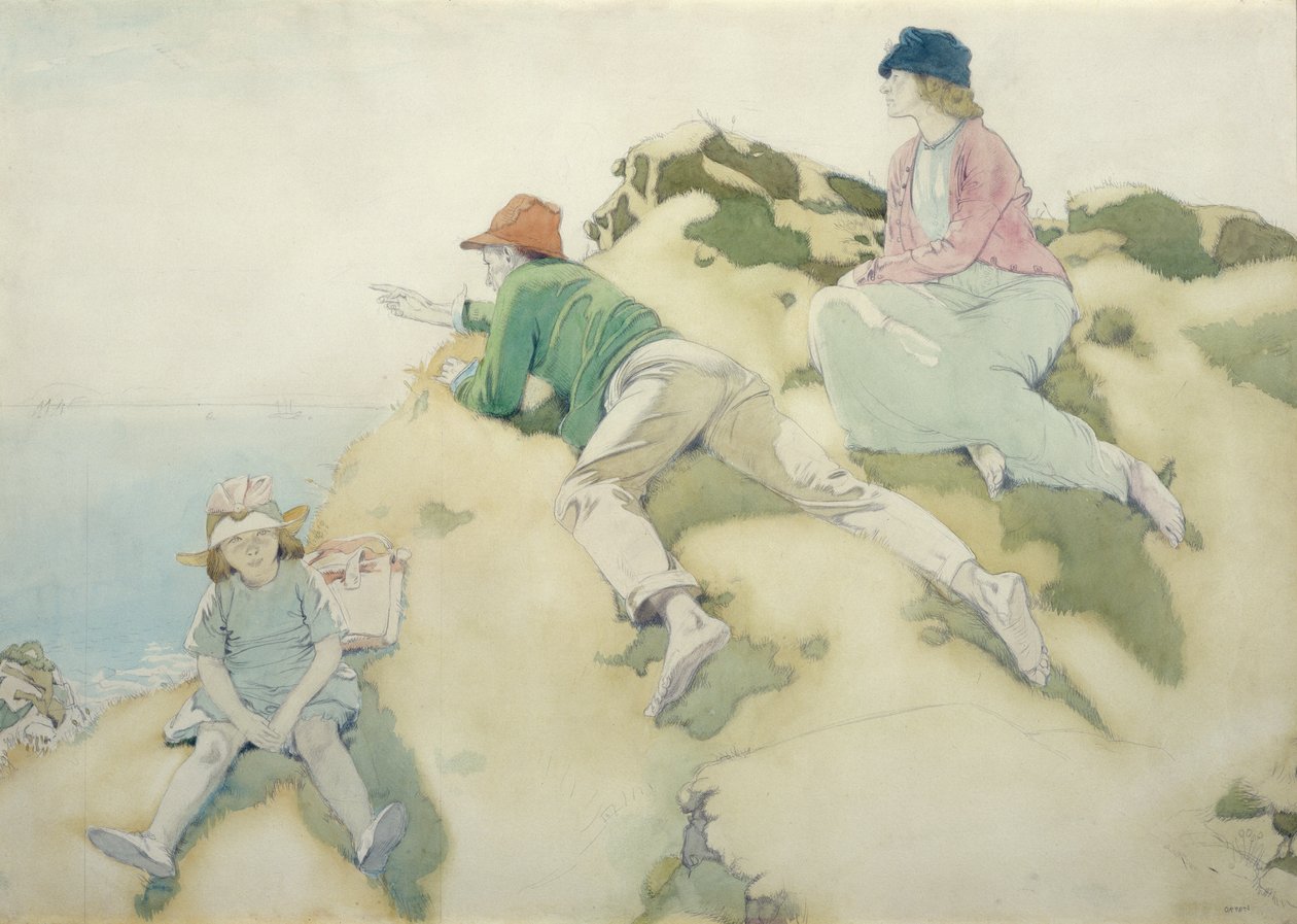 Závod jachet (Dublin Bay) od William Orpen