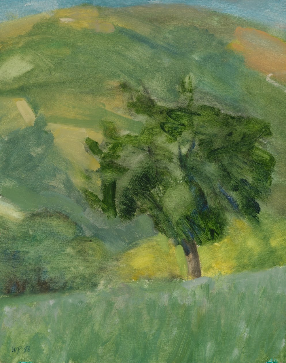 Strom na kopci, 2013 od William Packer