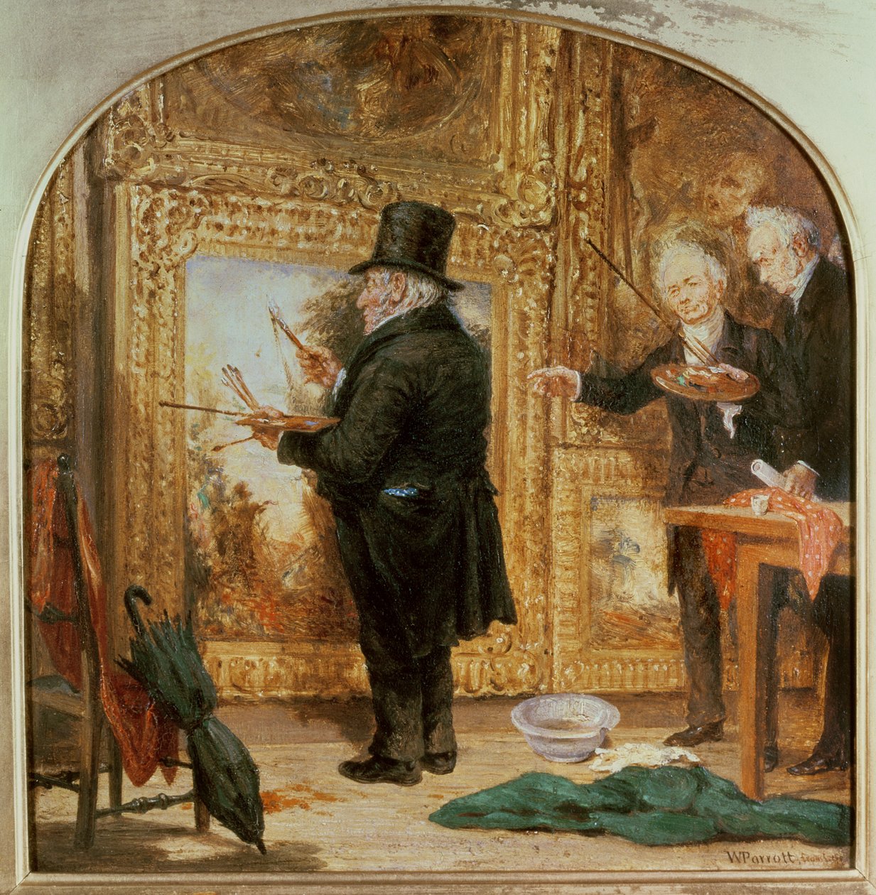 J. M. W. Turner (1775-1851) na Královské akademii, Den lakování od William Parrott