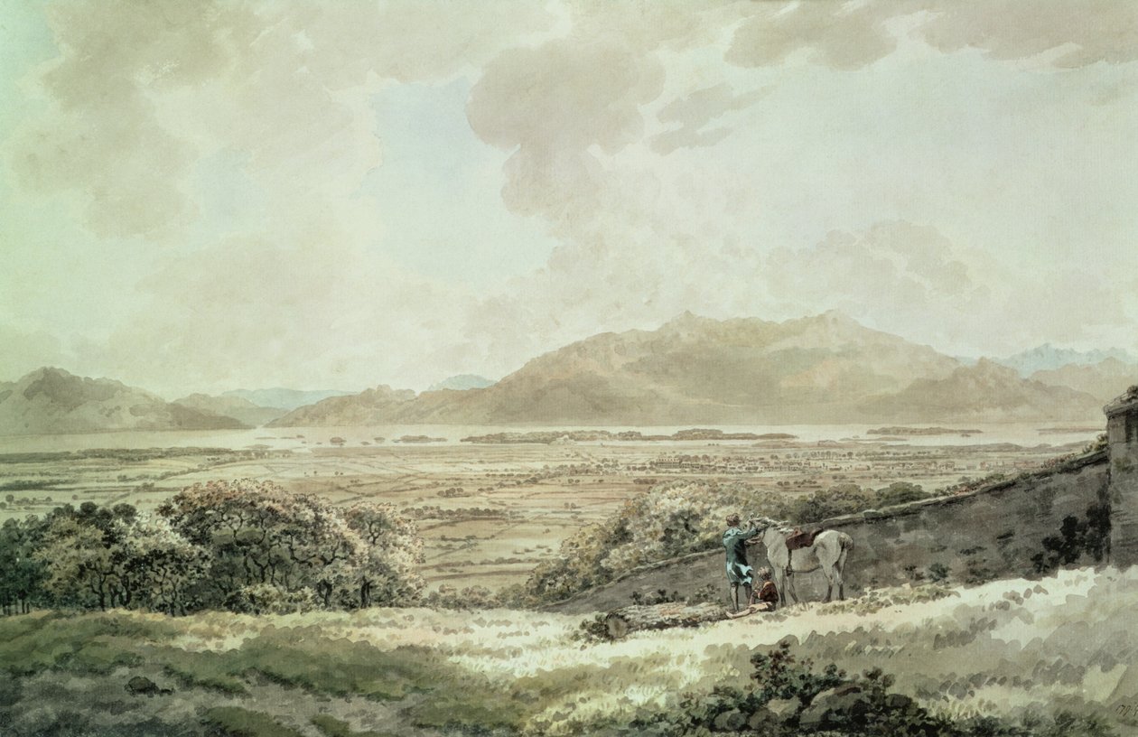 Killarney a jezero od William Pars