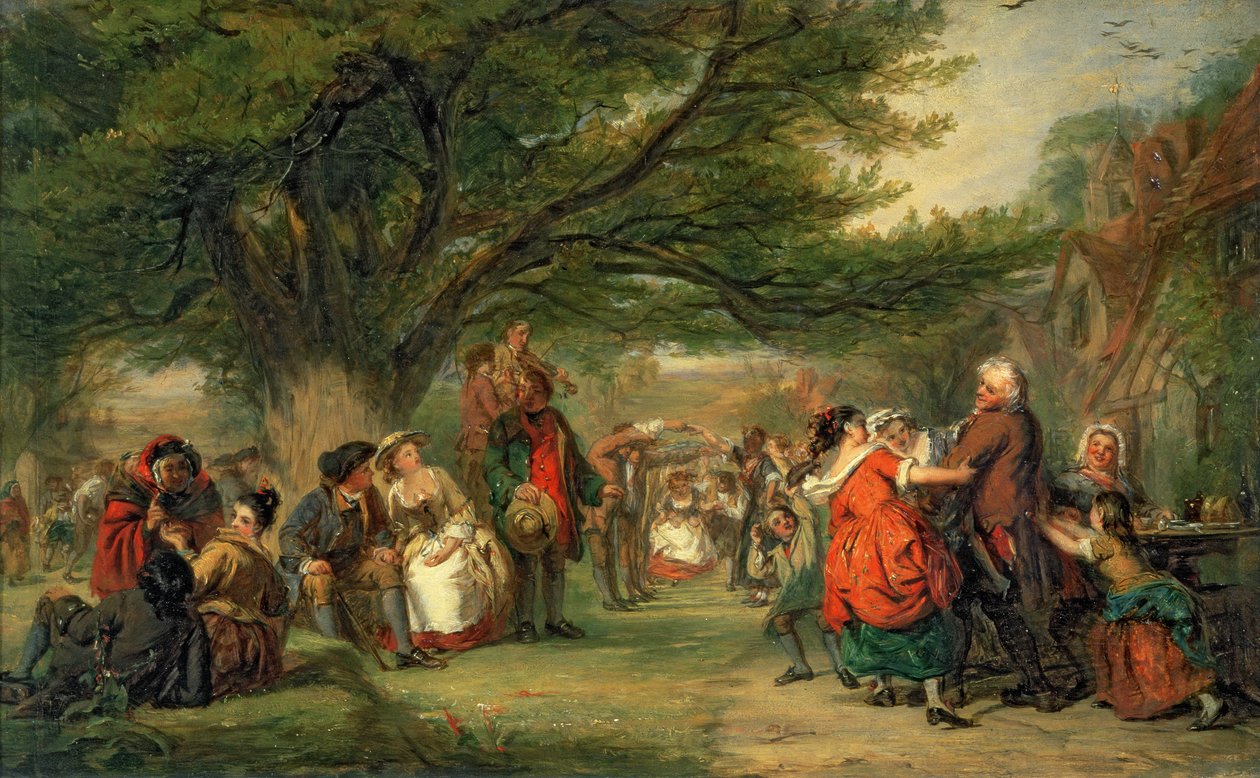 Vesnické veselí od William Powell Frith