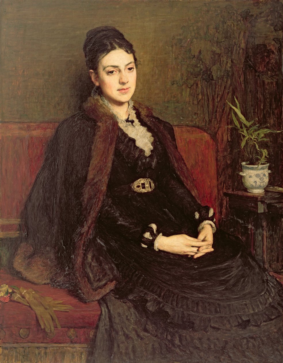Portrét Lady Orchardsonové (asi 1854-1917) kolem roku 1875 od William Quiller Orchardson