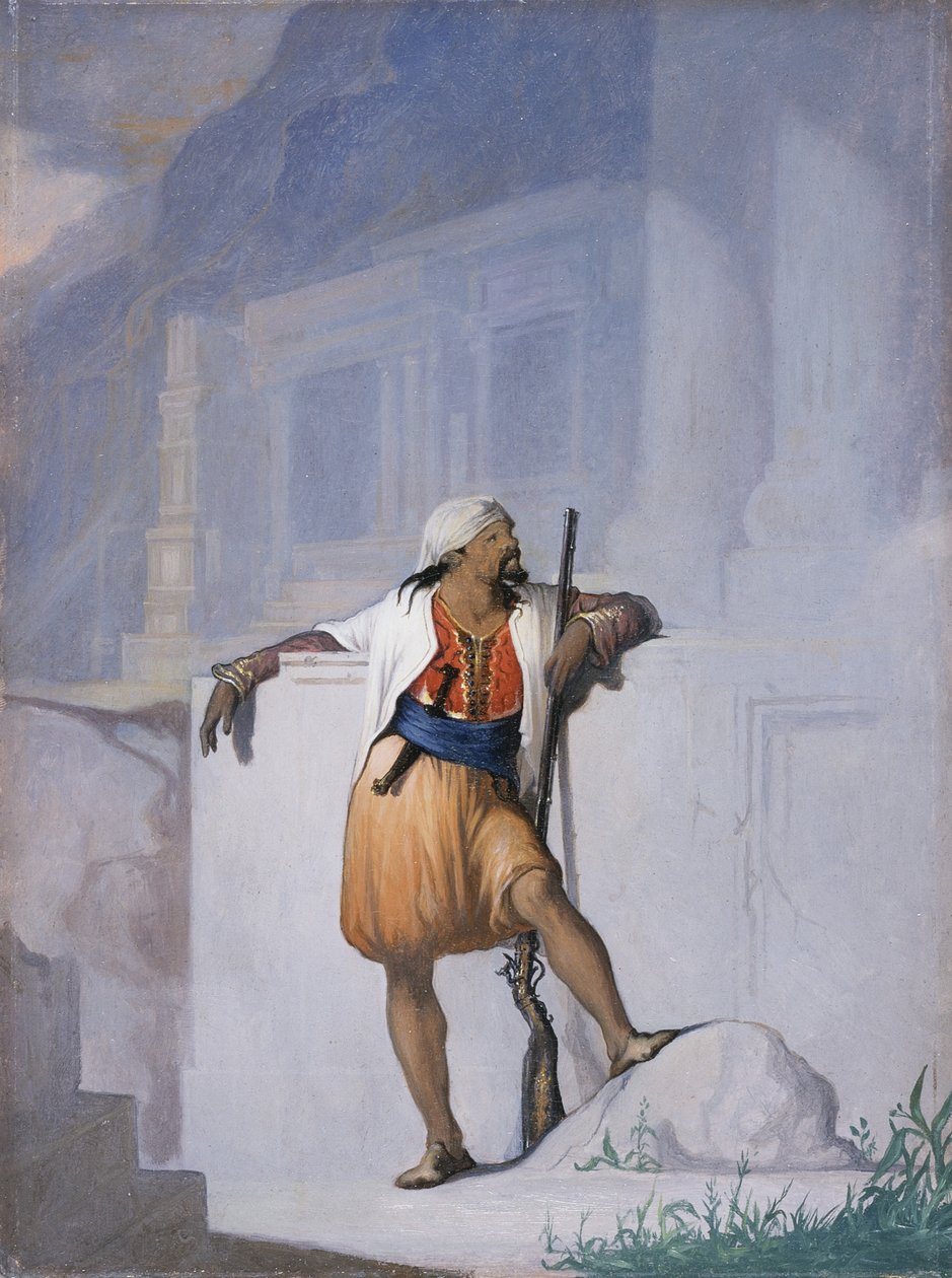 Sentry, kolem roku 1872 od William Rimmer