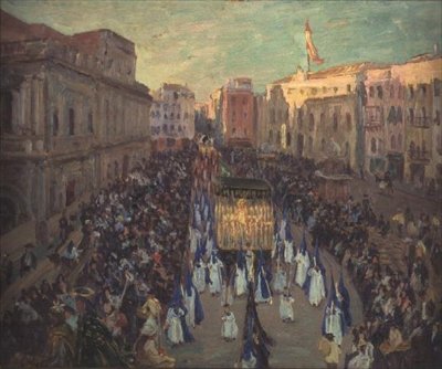 Velký pátek v Seville od William Samuel Horton