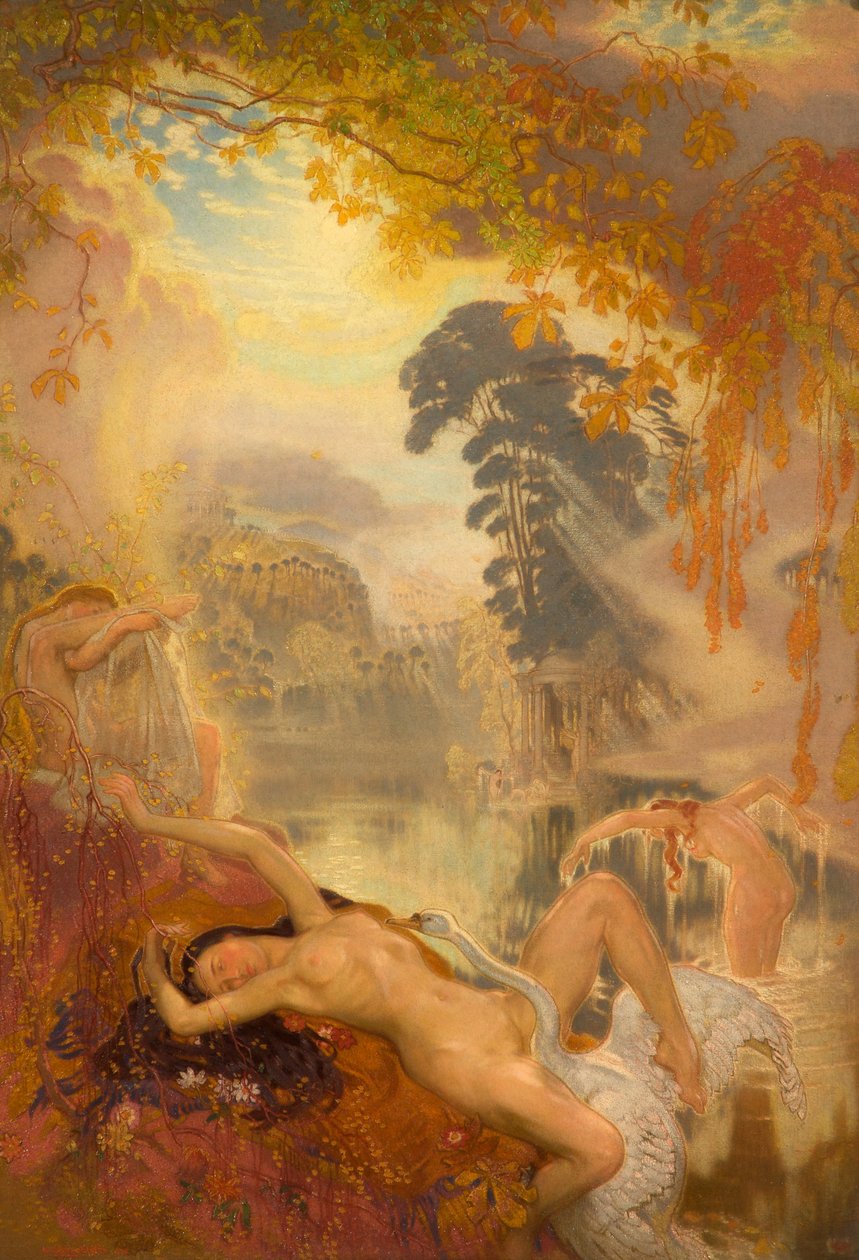 Leda a labuť, 1928 od William Shackleton