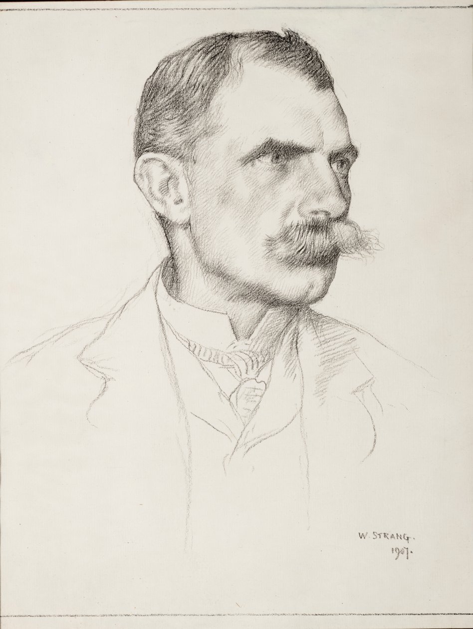Edward Shroder Prior (1852-1932), architekt, 1907 od William Strang