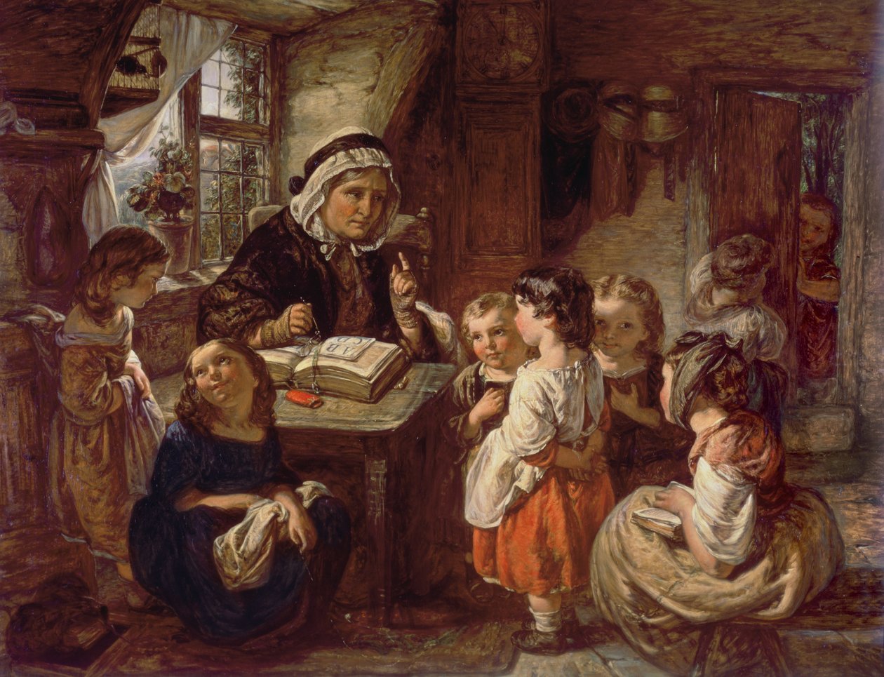 Vesnická škola od William Underhill