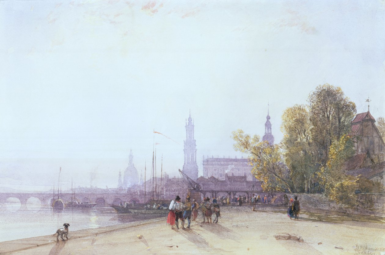 Drážďany od William Wyld