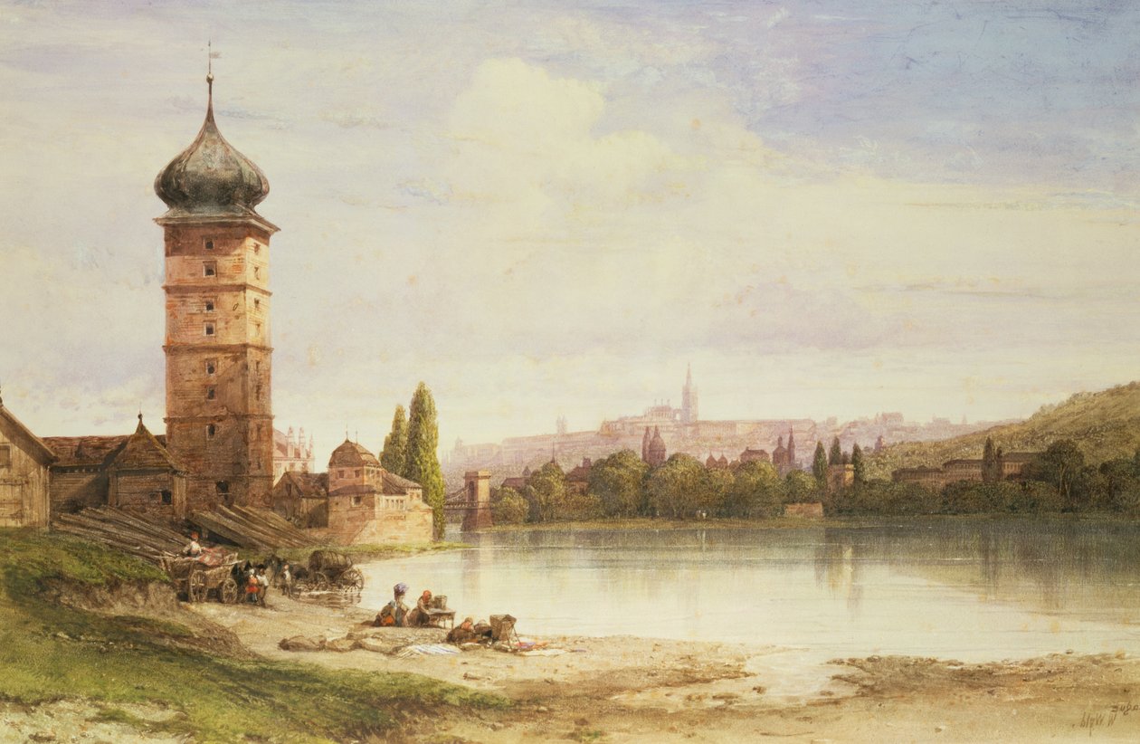 Praha, Československo od William Wyld