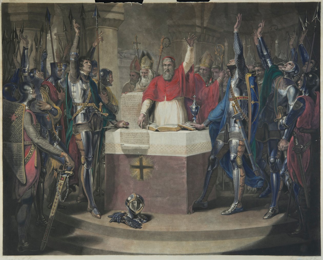 Charta svobod, 1795 od William Martin