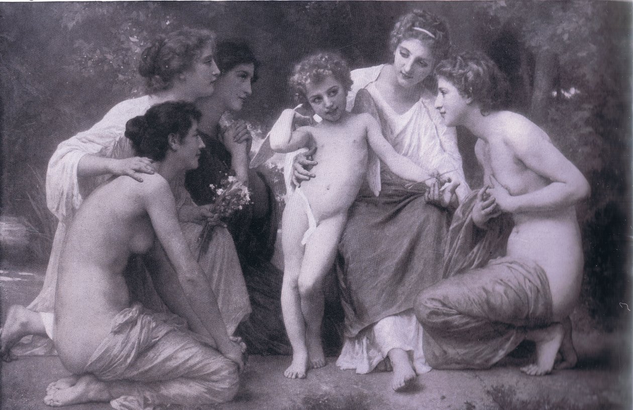 L"Admiration, Bibbys Annual, 1916-1917 od William Adolphe Bouguereau