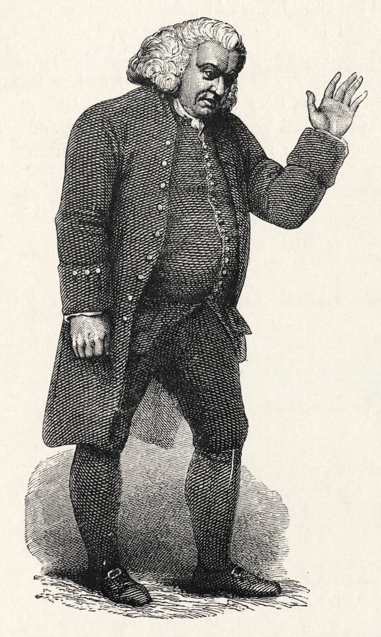 Samuel Johnson – anglicky od William (after) Finden