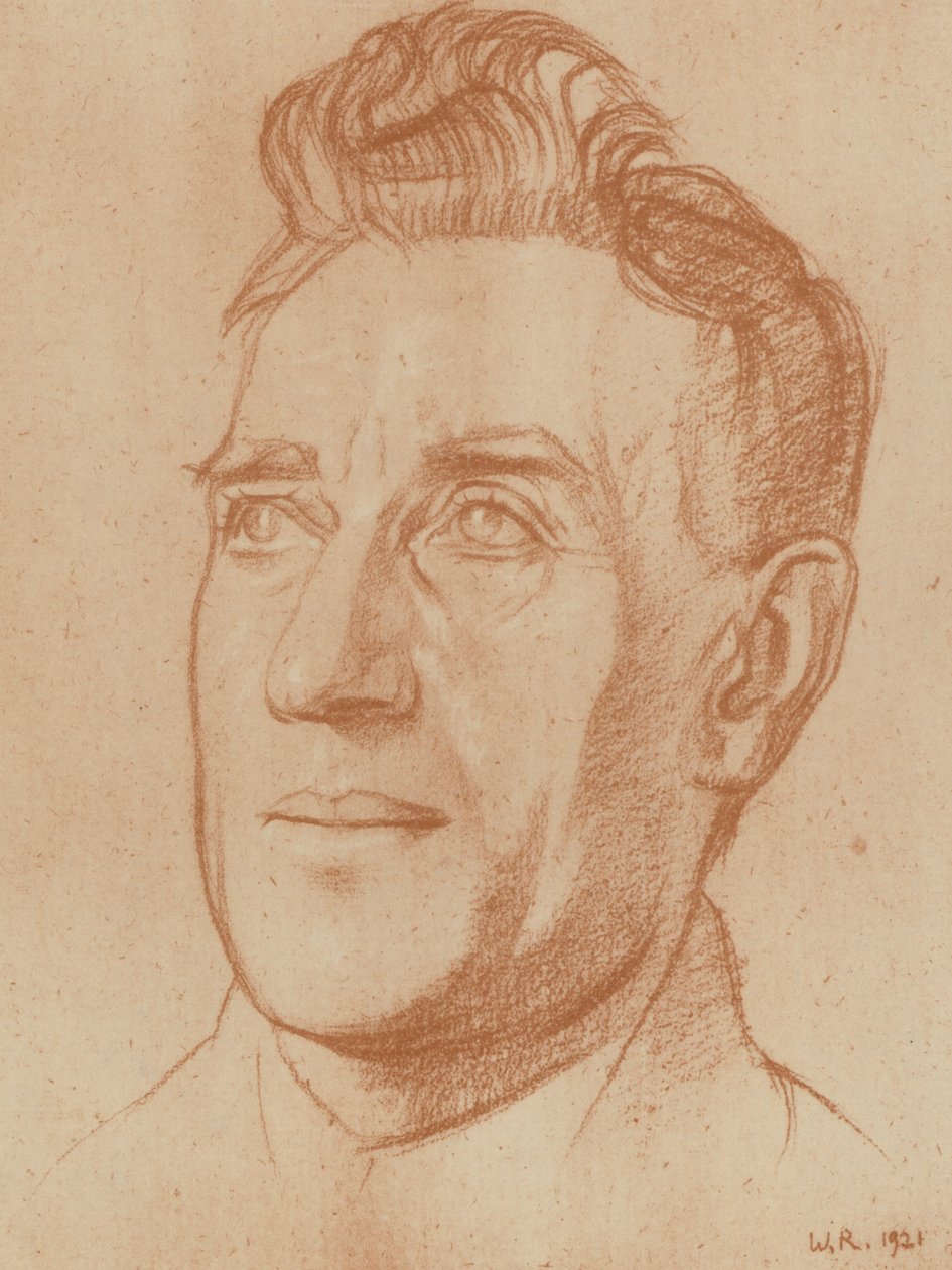 Oh Davies (litho) od William (after) Rothenstein