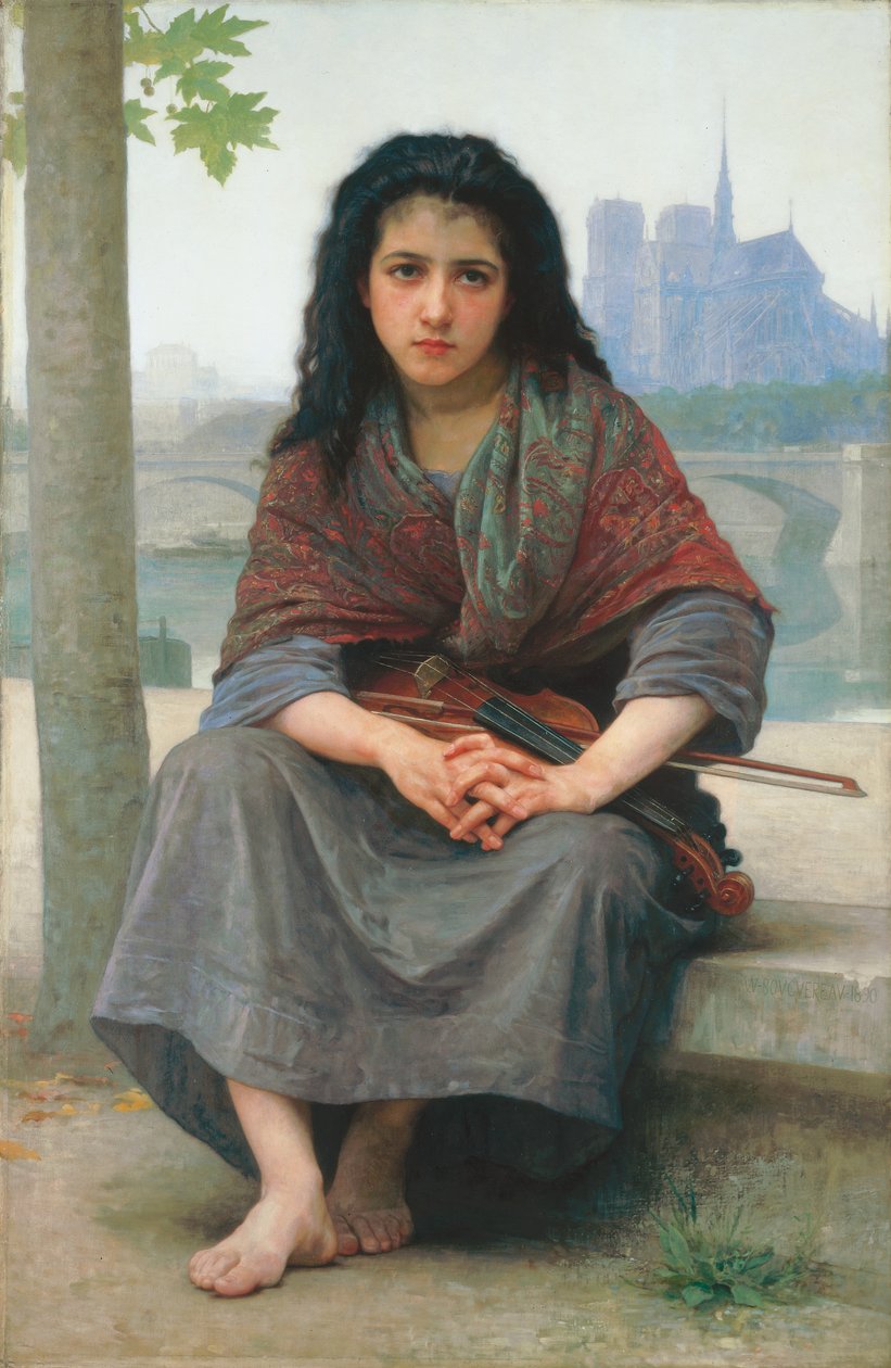 Bezdomovci, 1890 od William Adolphe Bouguereau