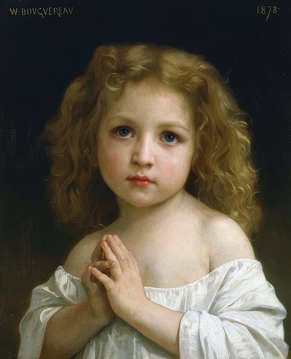 Holčička. 1878 od William Adolphe Bouguereau