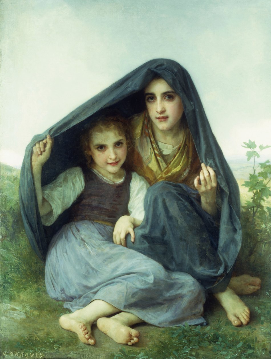 Útulek, 1891 od William Adolphe Bouguereau