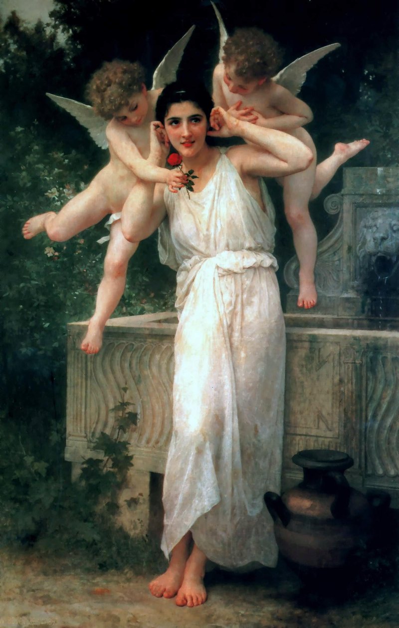 Probuzení srdce od William Adolphe Bouguereau