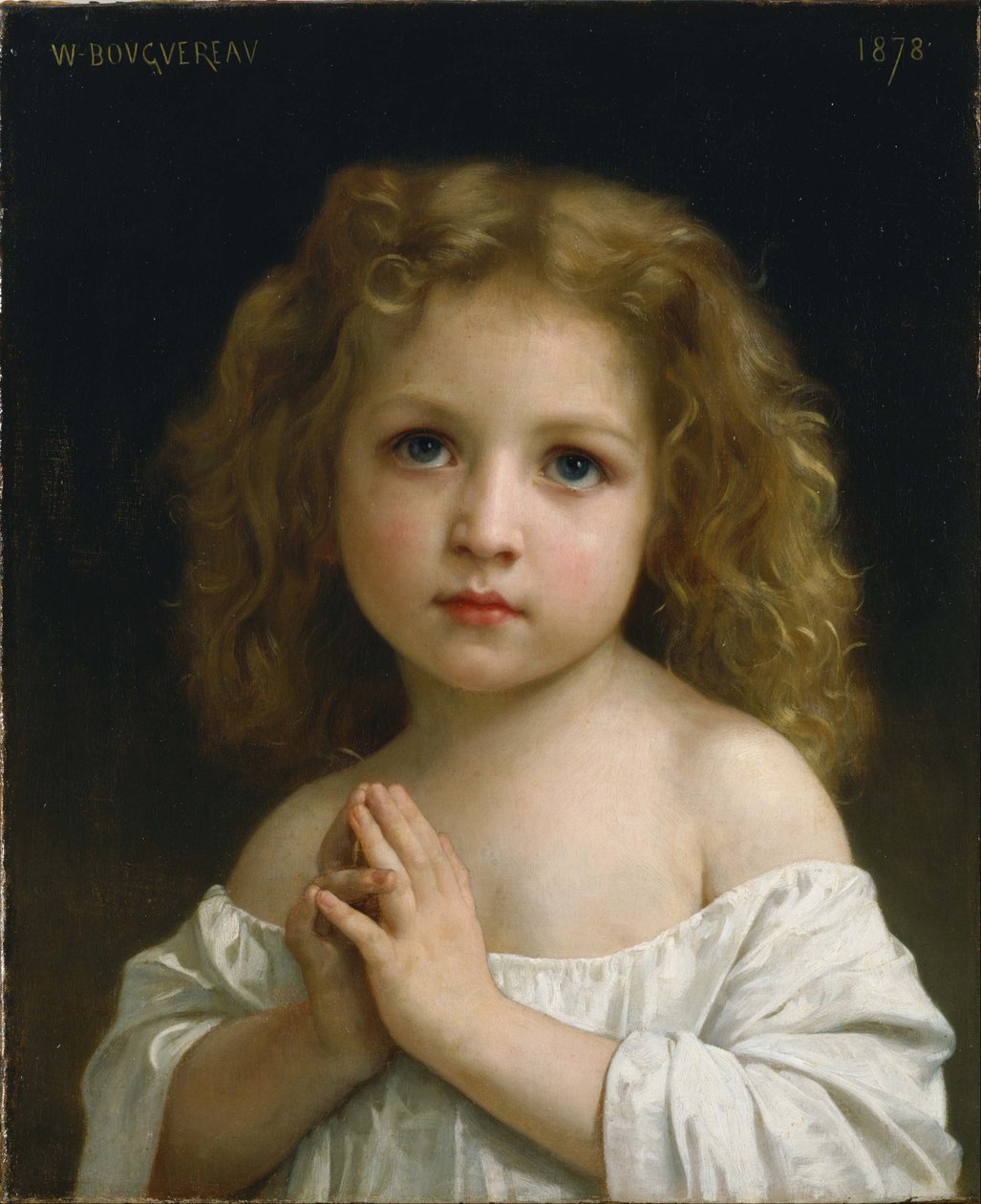 Holčička, 1878 od William Adolphe Bouguereau