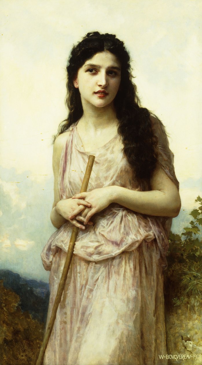 Meditace, 1902 od William Adolphe Bouguereau