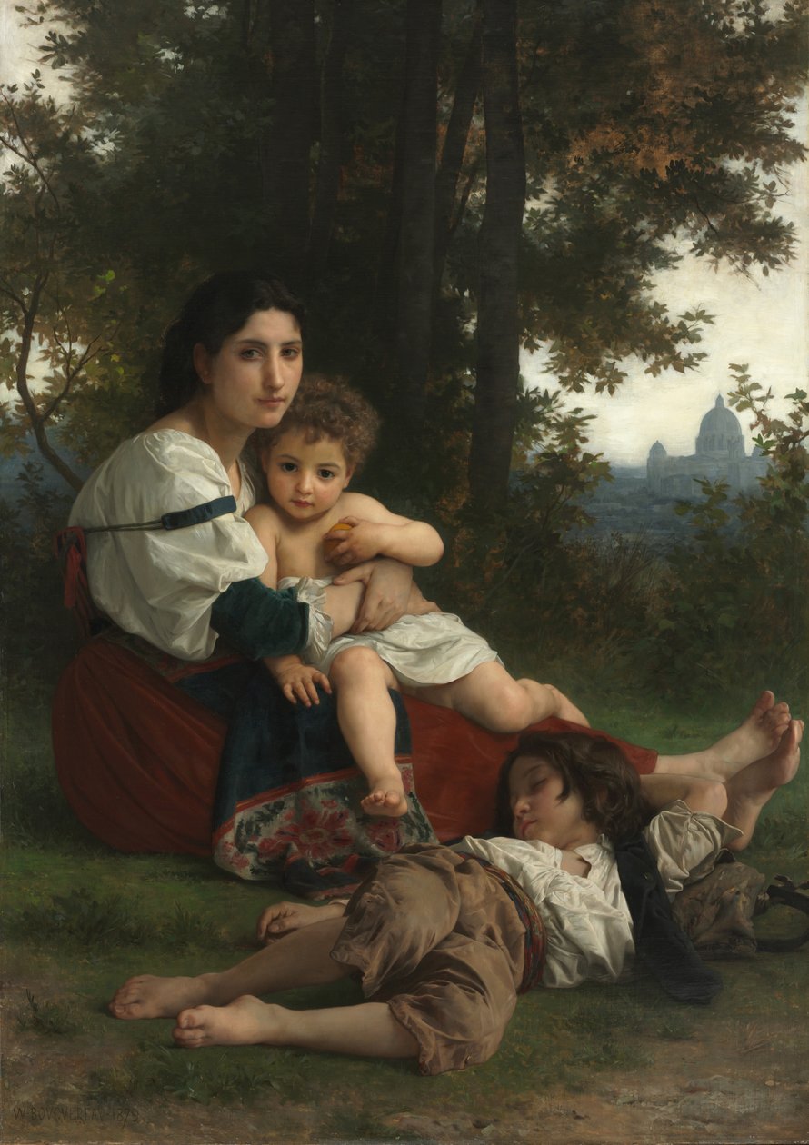 Zbytek od William Adolphe Bouguereau