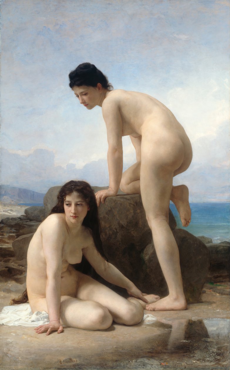 The Bathers, 1884. od William Adolphe Bouguereau