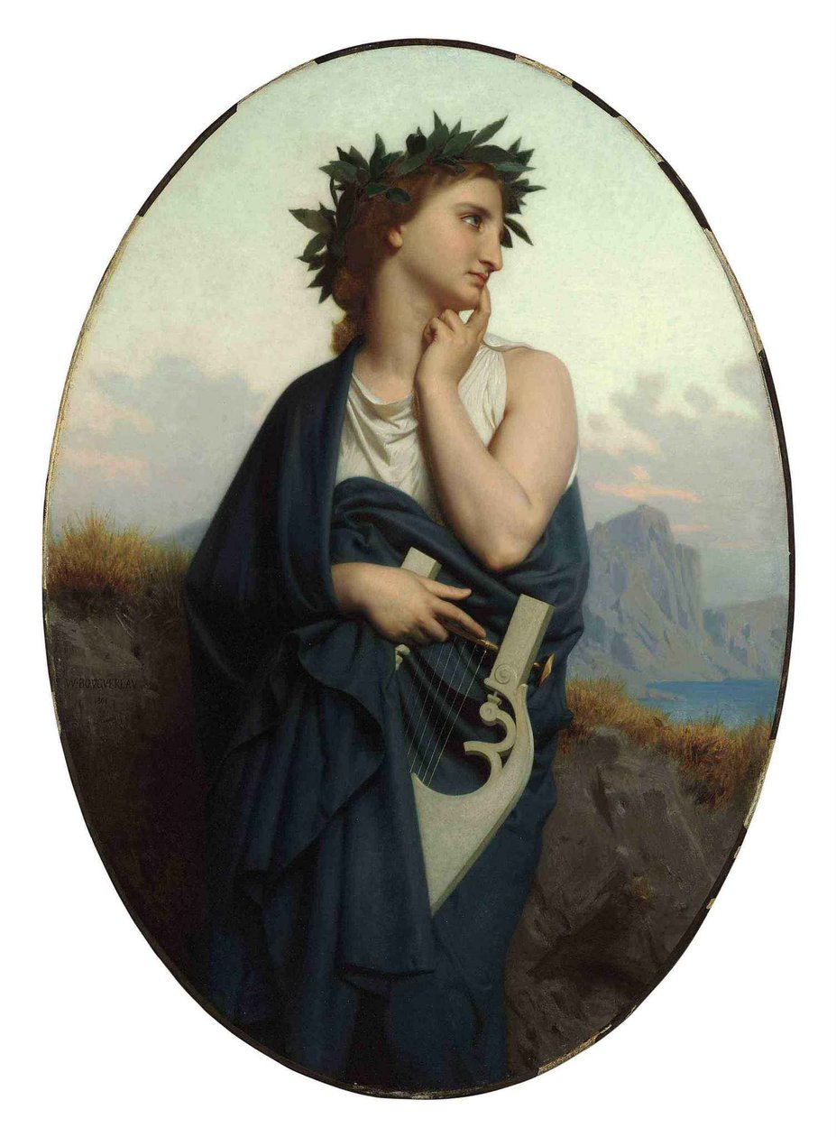 Múza (Philomèle) od William Adolphe Bouguereau