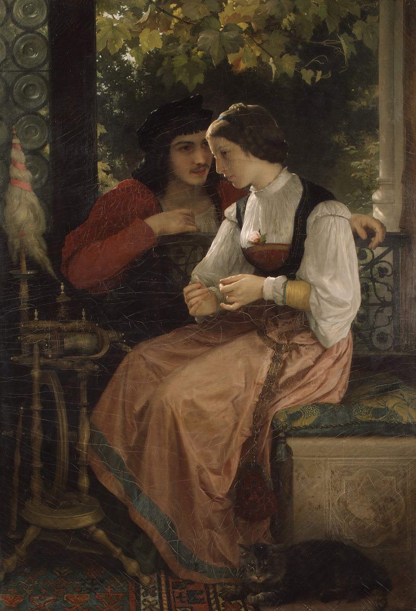 Návrh, 1872. od William Adolphe Bouguereau