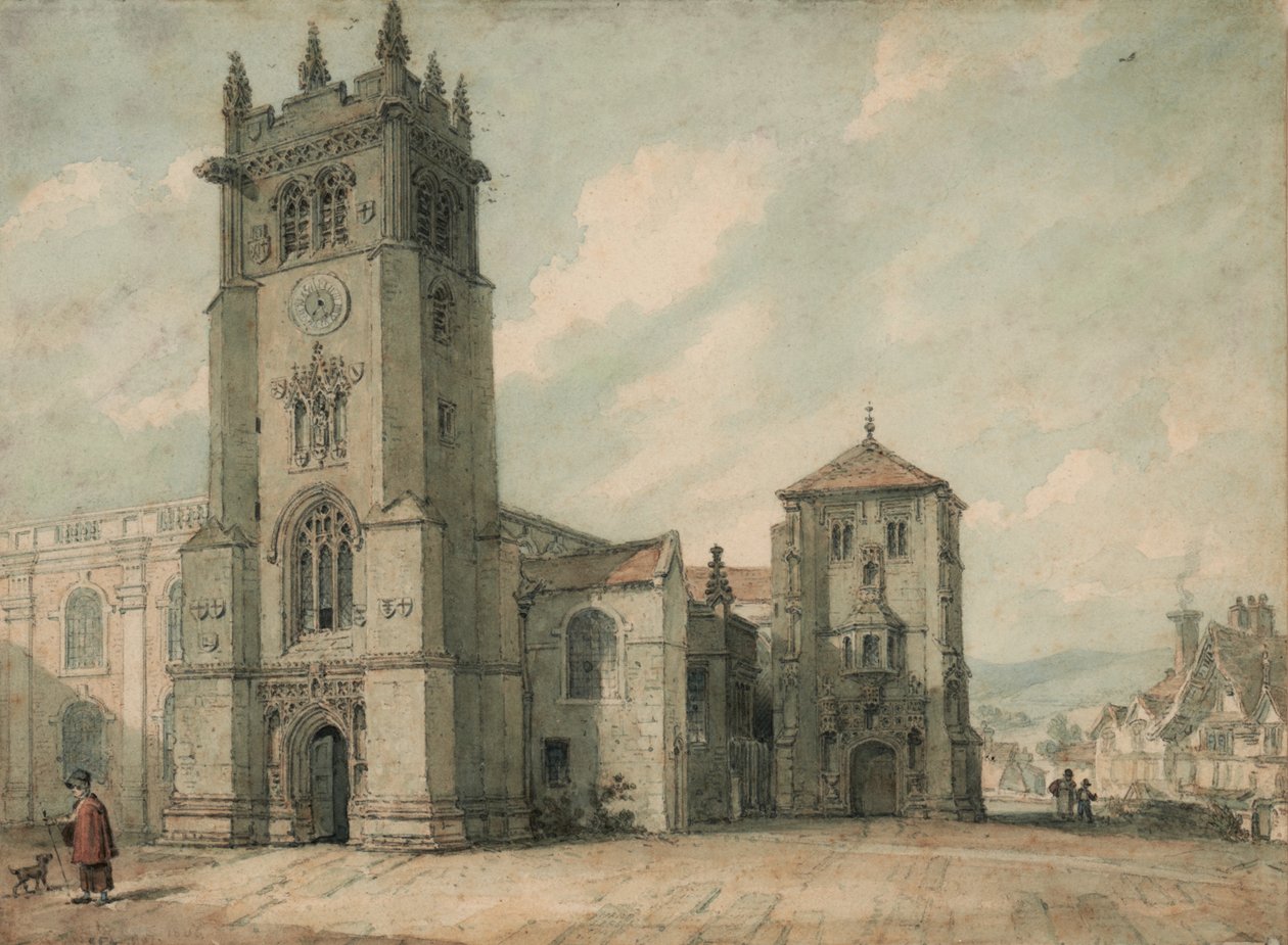 Kostel Macclesfield od William Alexander