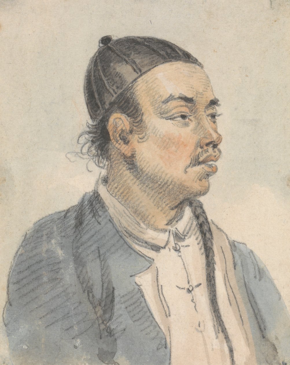 Portrét Číňana od William Alexander