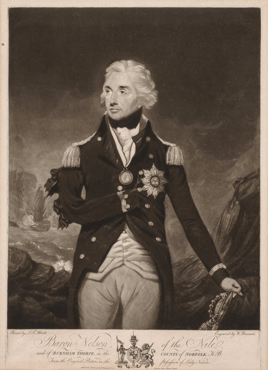 Horatio Nelson od William Barnard