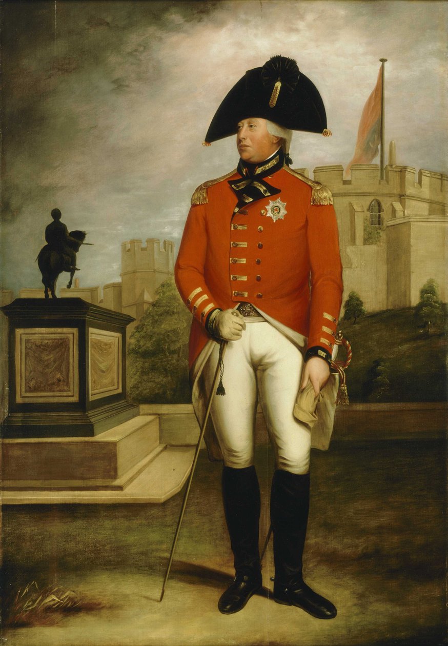 Jiří III (1738-1820) od William Beechey
