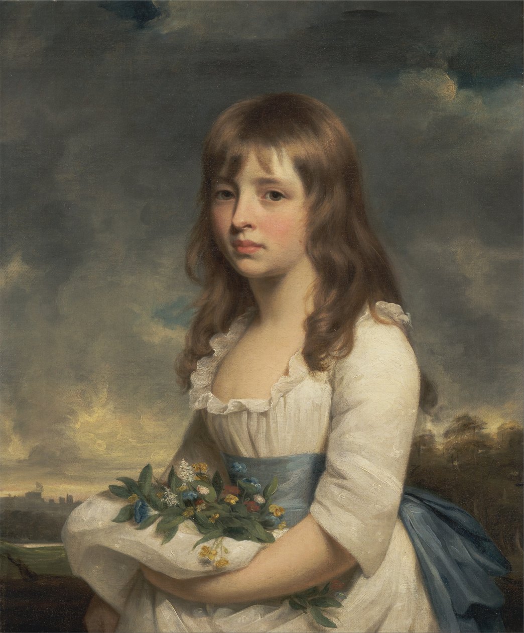 Portrét dívky od William Beechey