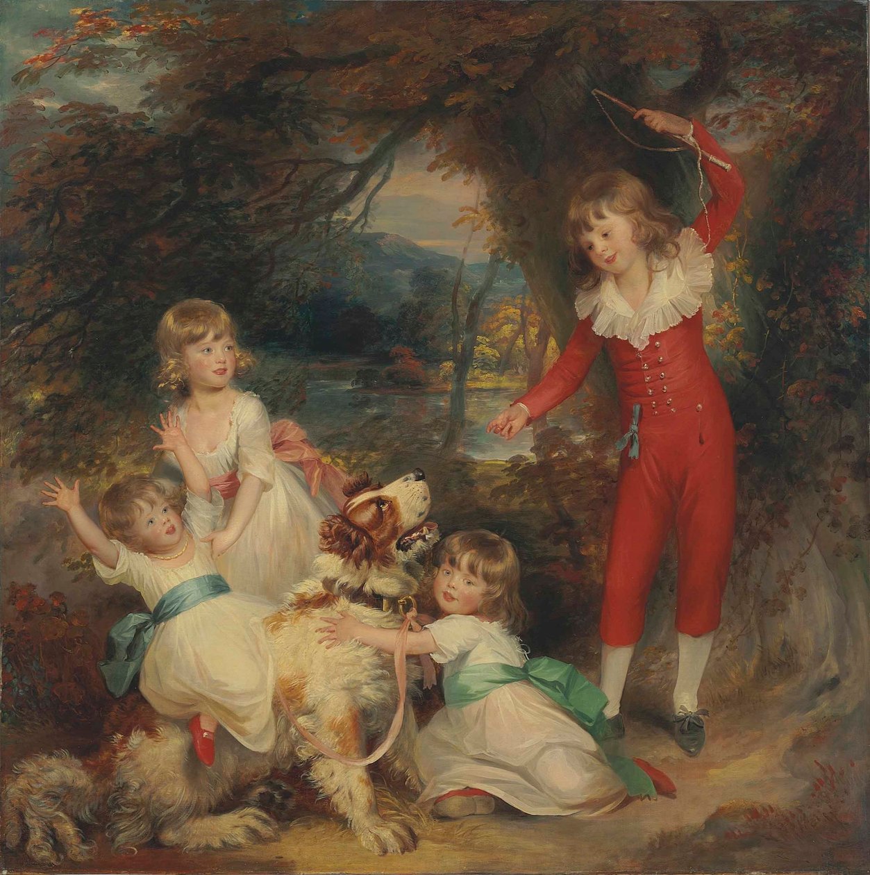 Děti Dashwoodovy od William Beechey