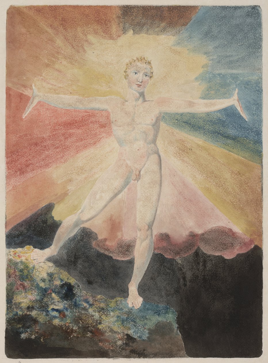 Albionská růže od William Blake