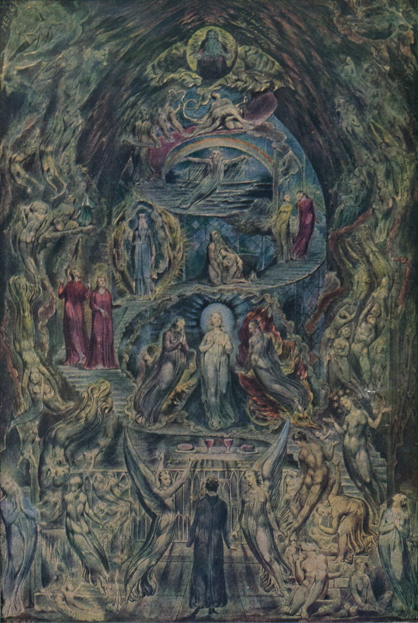 Alegorie, c1820-1825, 1922. od William Blake