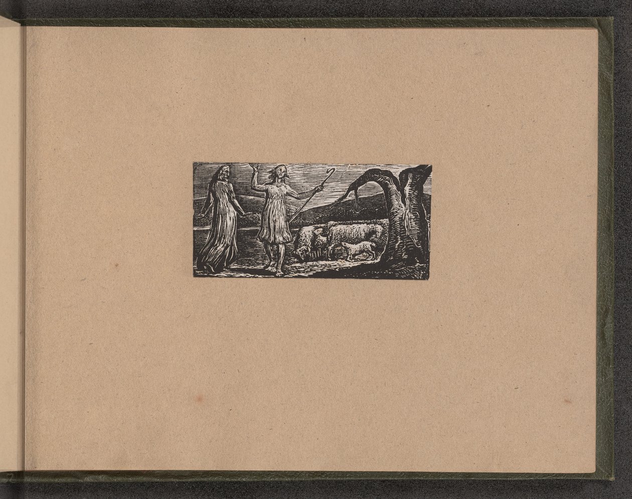 Colinet odchází v smutku, 1821. od William Blake