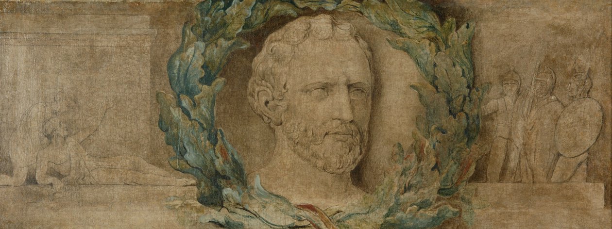 Demosthenes (tempera na plátně) od William Blake
