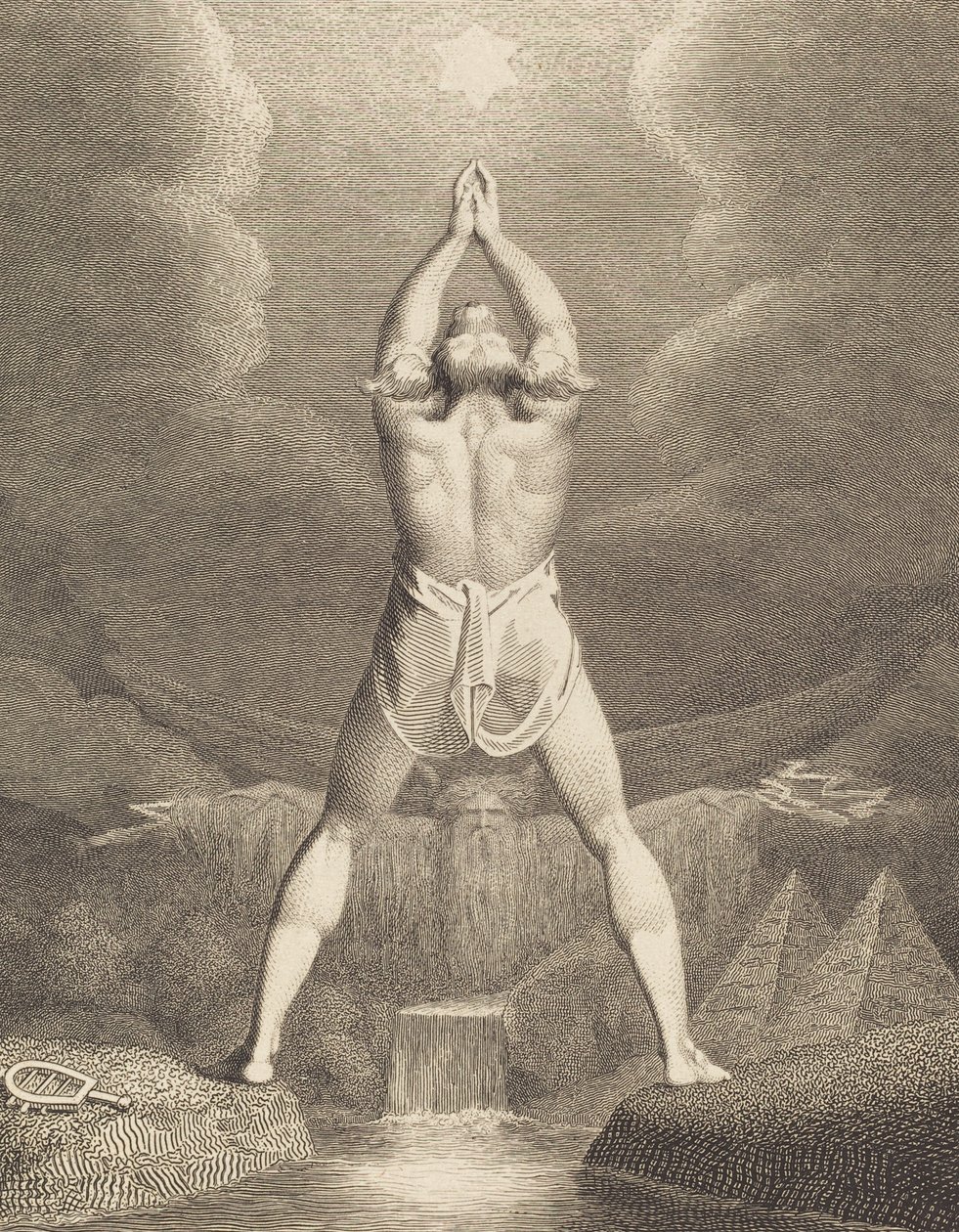 Oplodnění Egypta, 1791. od William Blake