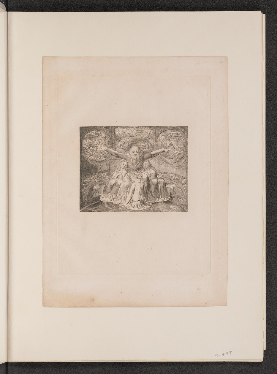Job a jeho dcery od William Blake