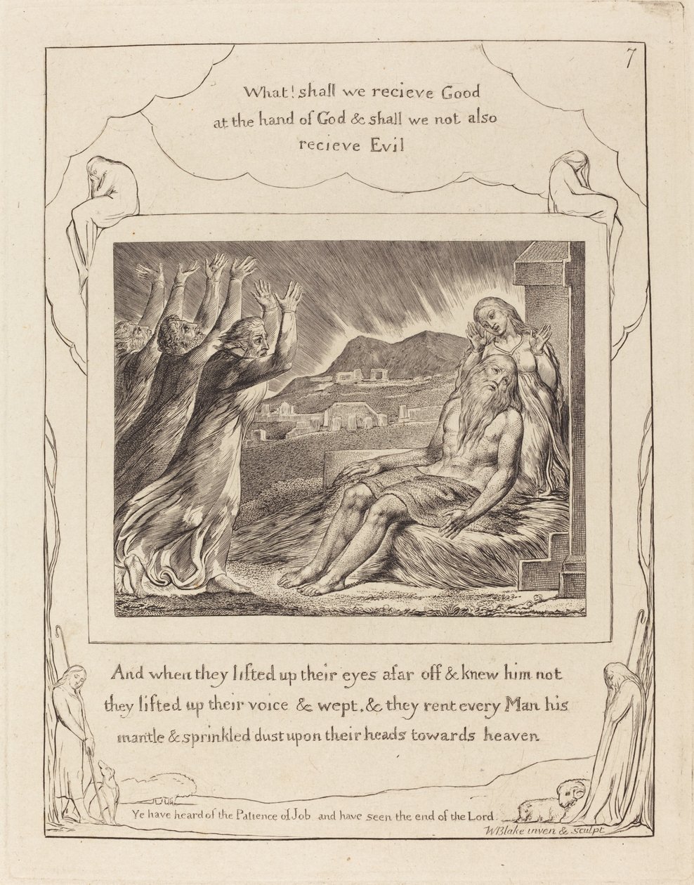 Jobovi utěšitelé od William Blake