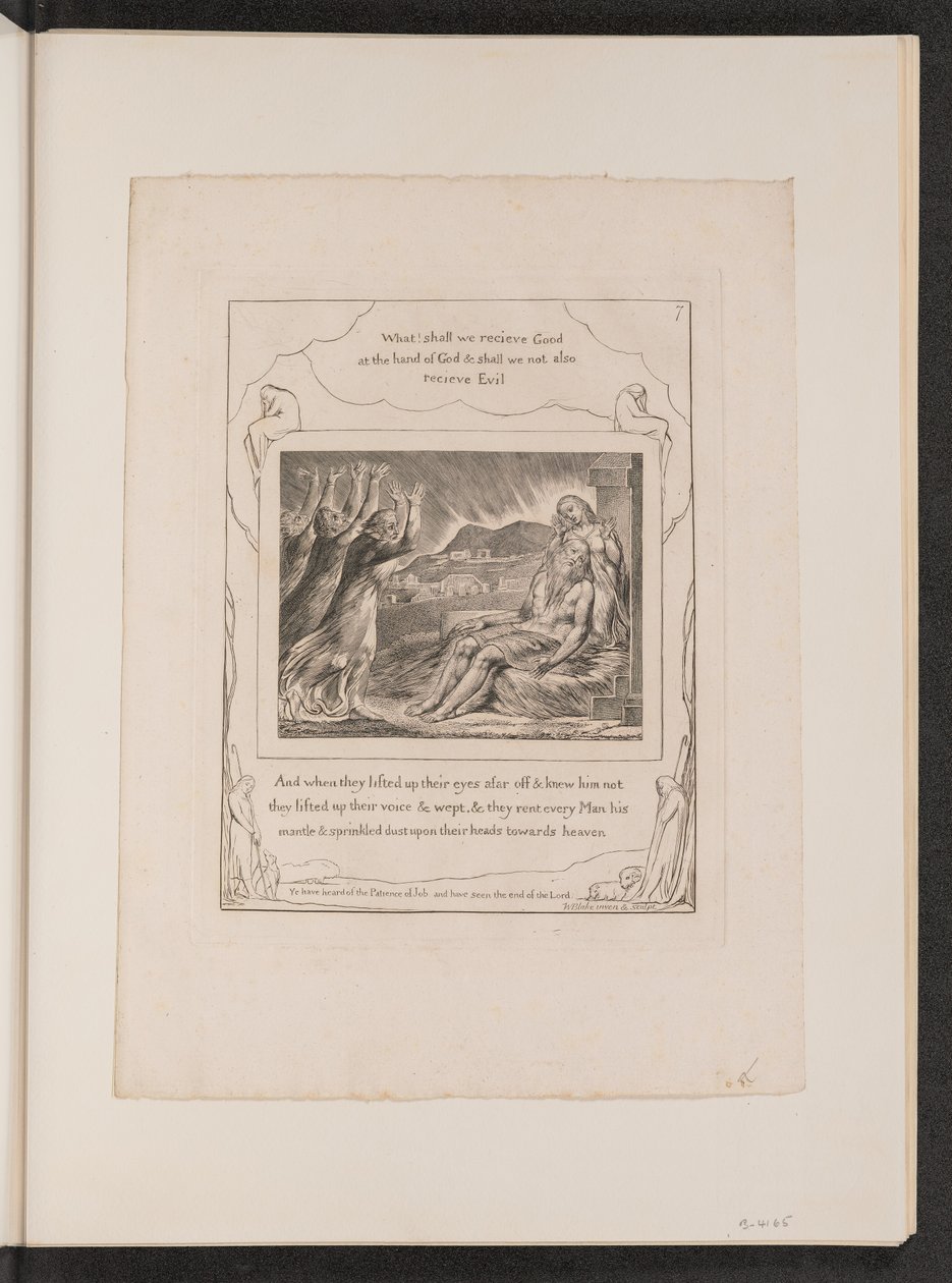 Jobovi utěšitelé, 1825. od William Blake