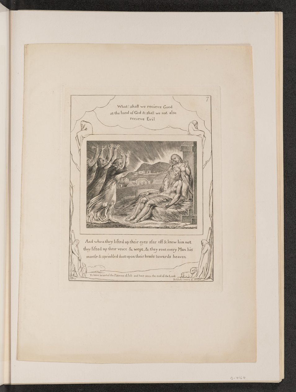 Jobovi utěšitelé, 1825. od William Blake