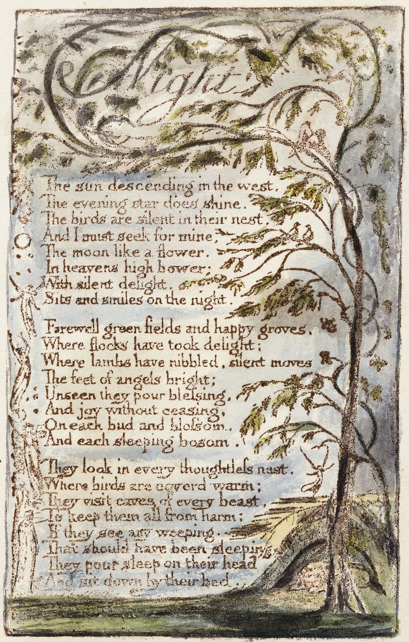 Noc, 1789 od William Blake